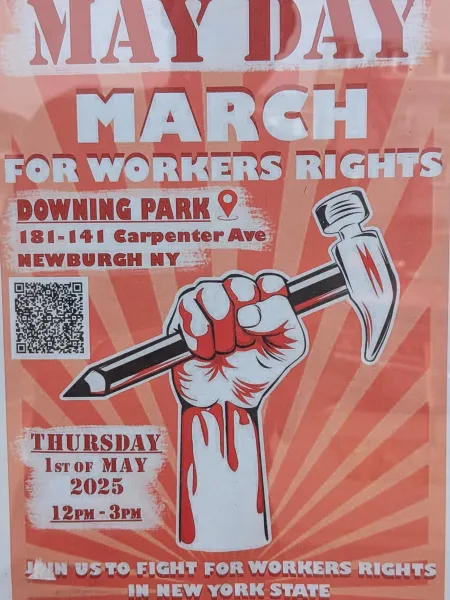 Flyer for MayDay March